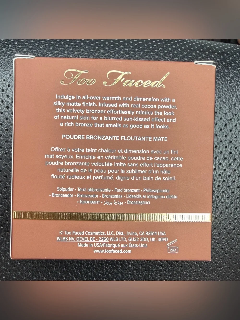 N/A too faced
